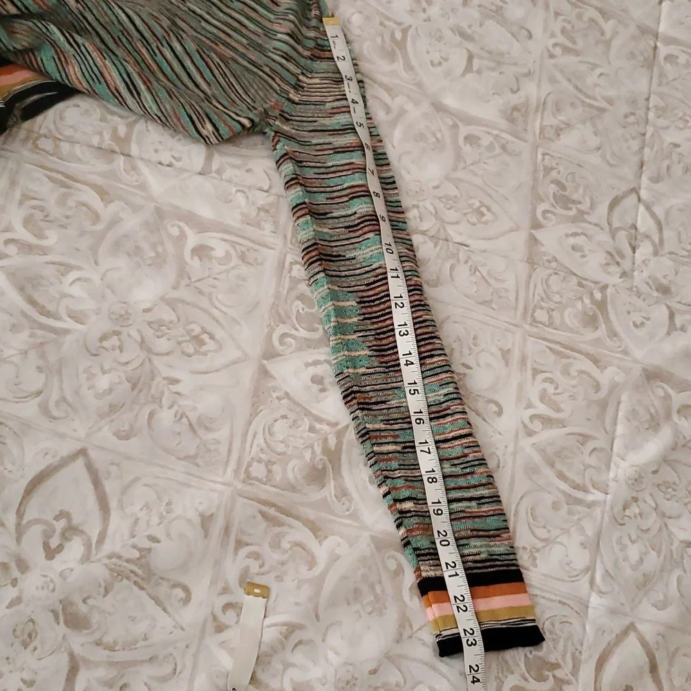 Missoni Multicolor Button Up Cardigan Sweater Size 2. - Picture 10 of 12
